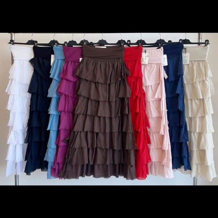 Nueva falda Volantes